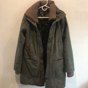 Gentlefawn Green Quilted Lining Parka